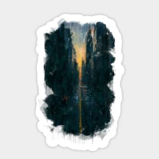 City Nights Sticker